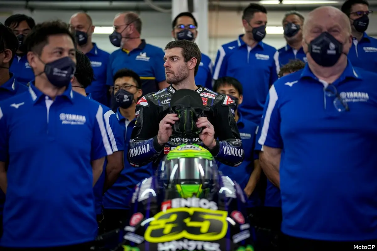 cal crutchlow monster yamaha 2022