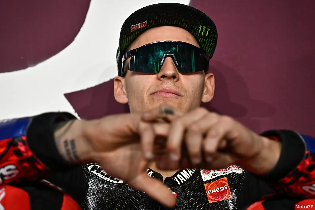 fabio quartararo motogp grid qatar 2024