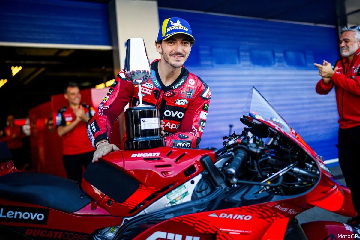pecco bagnaia trofeo jerez motogp 2024