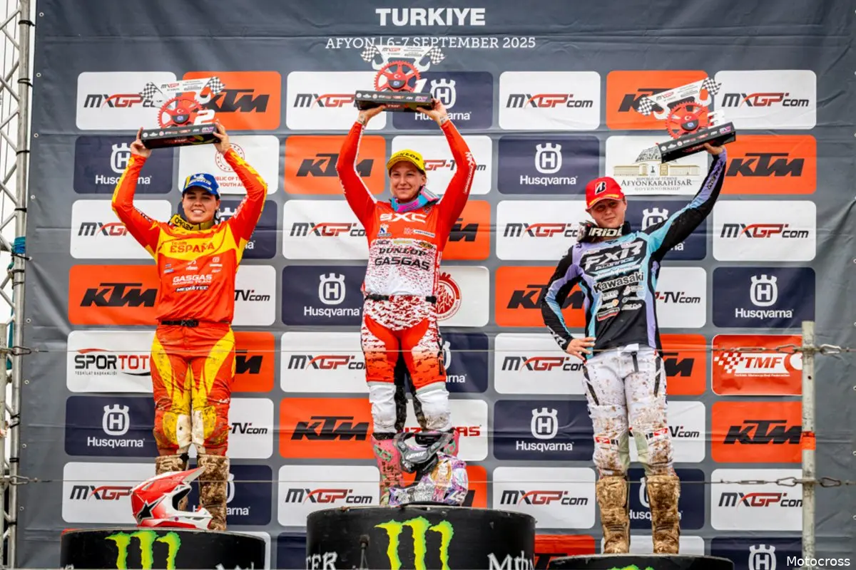 kiara fontanesi podium afyon wmx motocross 2025