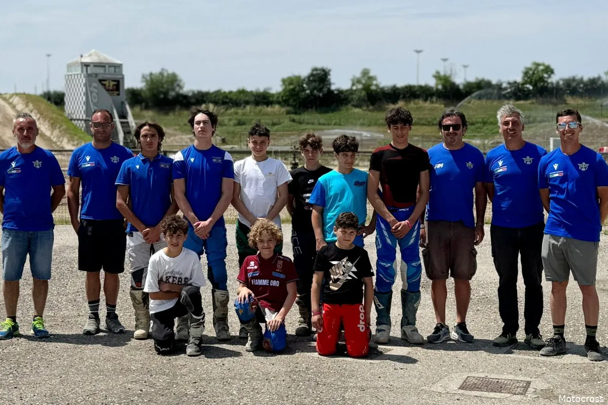italia motocross junior 2025 maglia azzurra