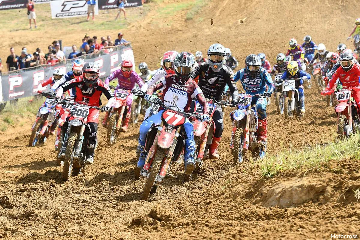 italiano motocross pro prestige mx1 2024 start