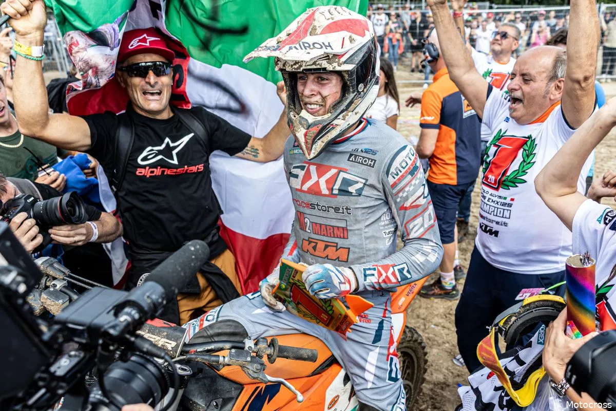 nicolo alvisi emx125 motocross champion 2025