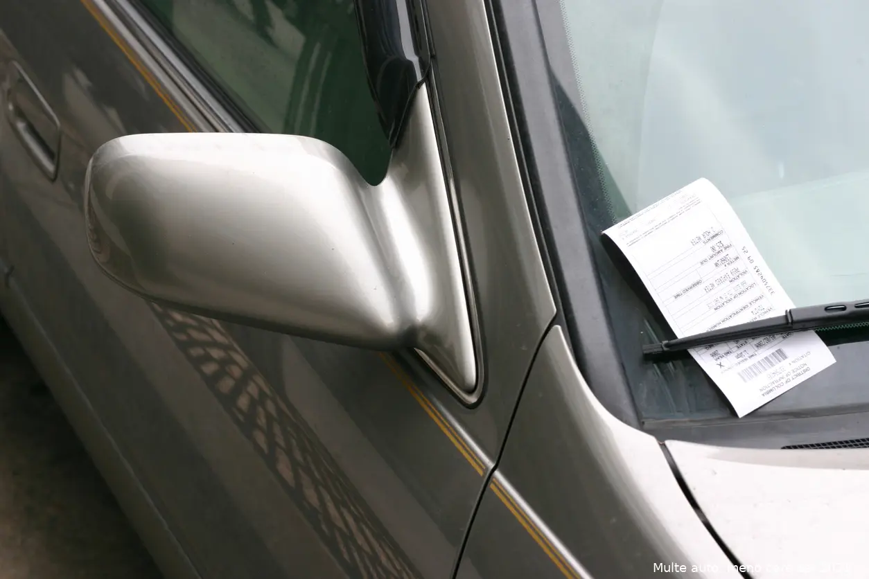 multe auto 2021