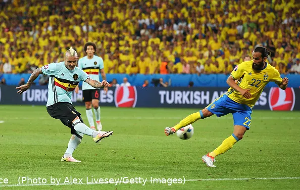 nainggolan tiro svezia belgio