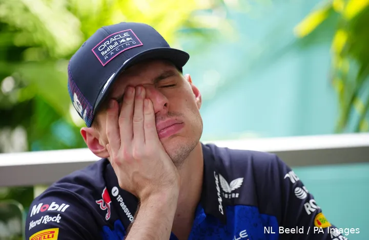 max-verstappen-miami-2026-red-bull-racing-1-moe-pensioen-boos-geïrriteerd-irritatie