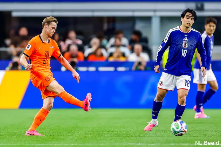 Ajax Showtime Frenkie de Jong Nederland Japan WK 2026