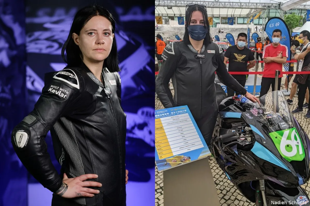 nadieh schoots macau gp moto 2022