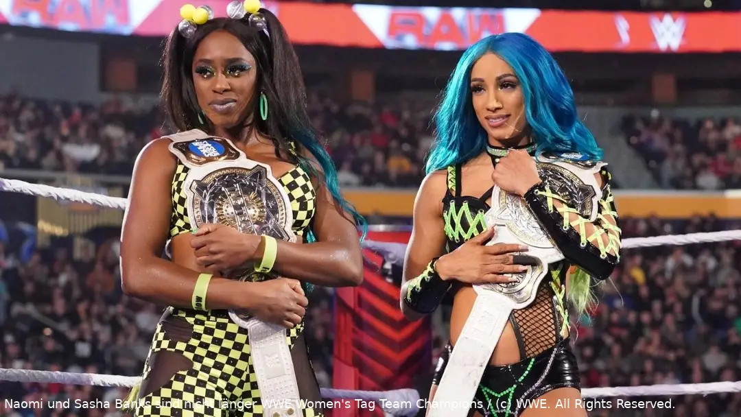 Naomi und Sasha Banks - ihr WWE-Ausscheiden ist jetzt schon über ein Jahr her / (c) WWE. All Rights Reserved.