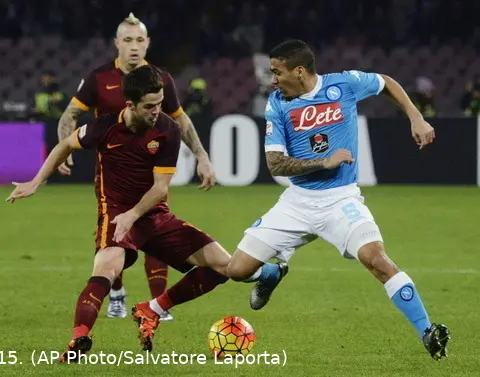 pjanic napoli roma 131215