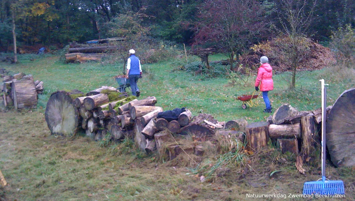 natuurwerkdag zwembad beekhuizen