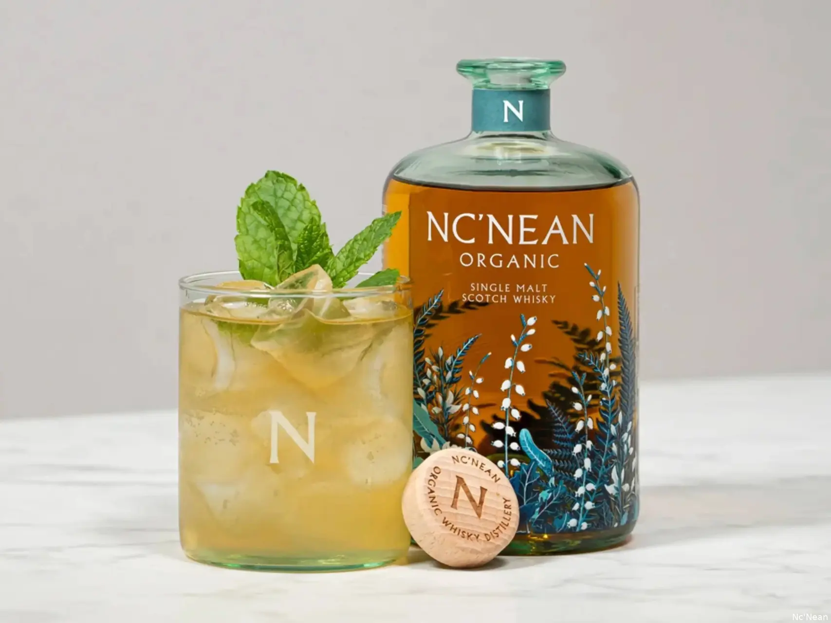 NcNean whisky Glass