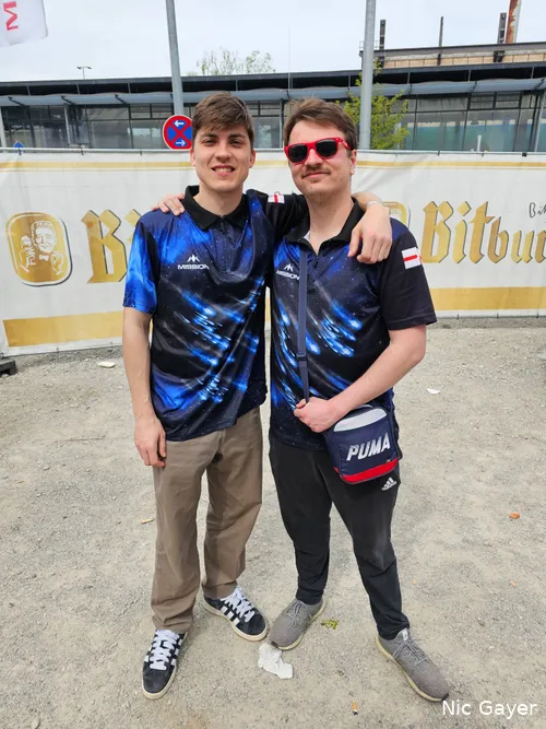 Emil und Nikolas gaben ihre Expertise zur Entwicklung des Dartsports in Deutschland und Österreich ab