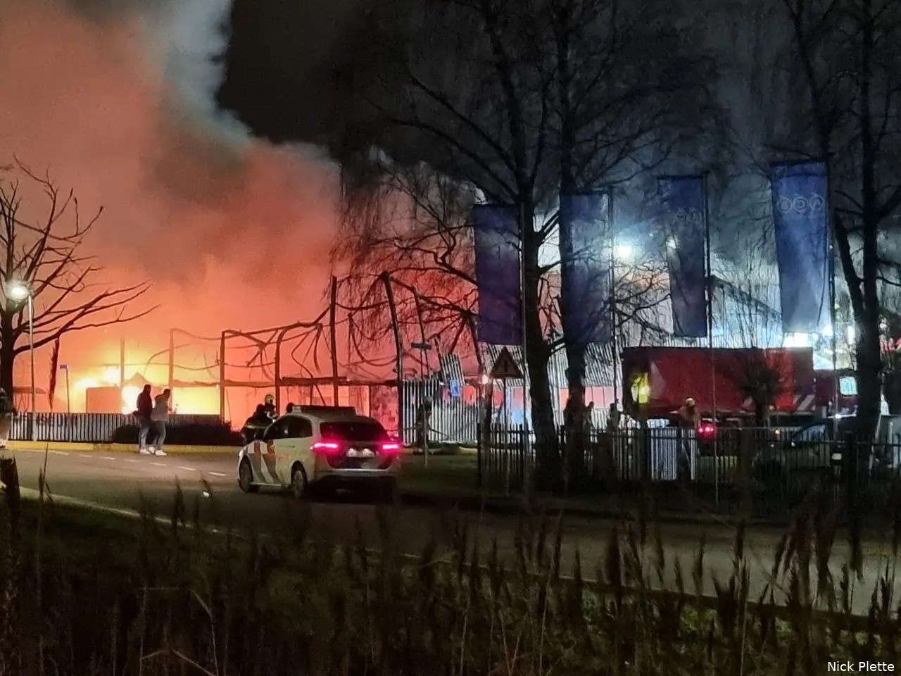 zeer grote brand waalwijk