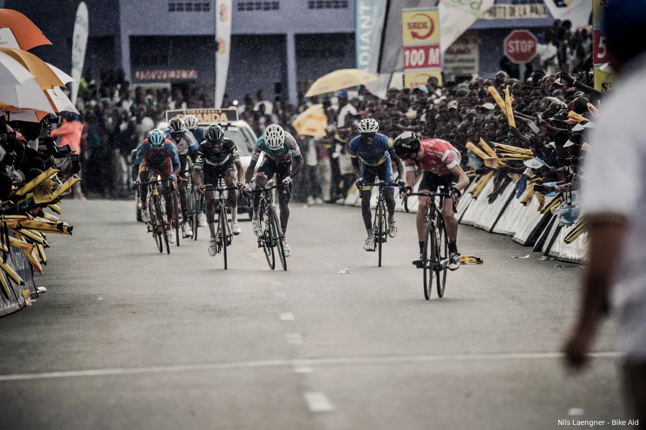 Finish in the Tour of Rwanda
