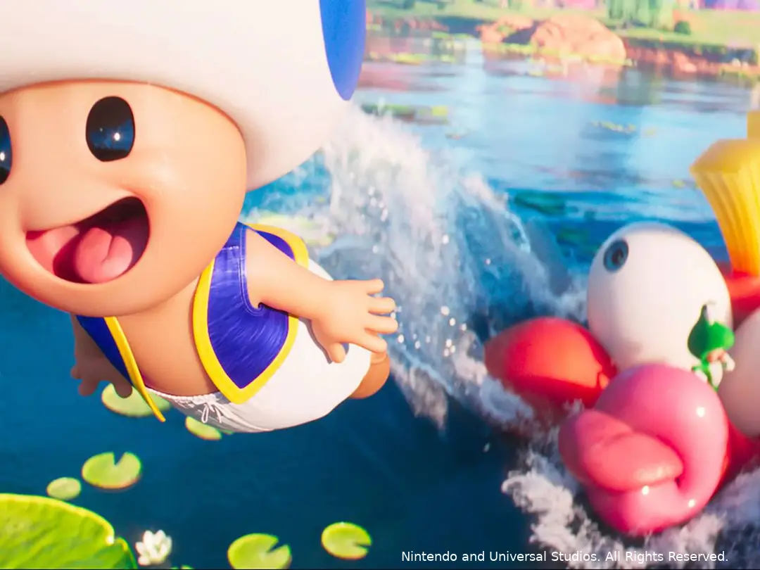 MArio Galaxy Movie Toad