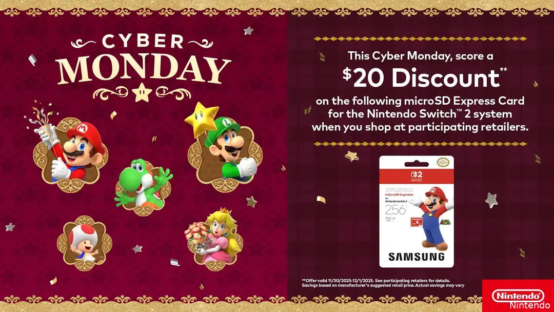 Nintendo Cyber Monday 2025