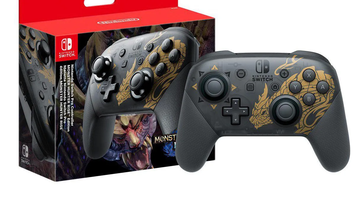 monster hunter rise nintendo switch pro controllerf1631699422