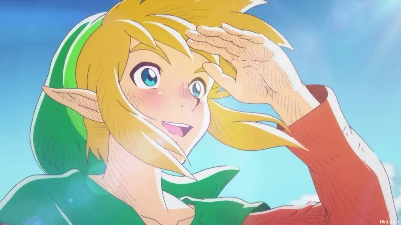 the legend of zelda links awakening cutscene