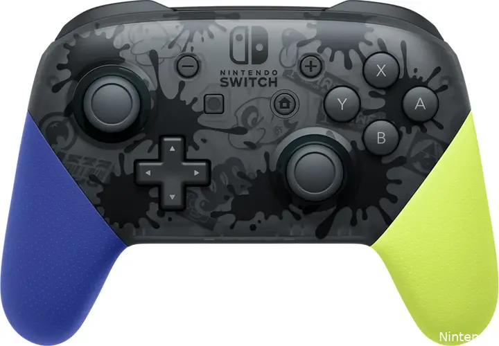 nintendo switch pro controller splatoon 3 editionf1658834260