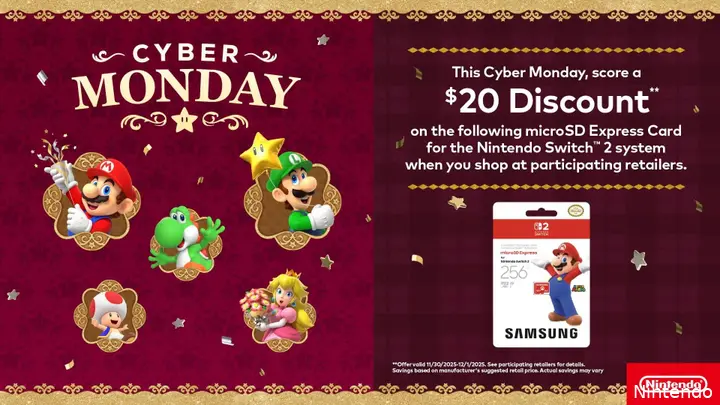 Nintendo Cyber Monday 2025