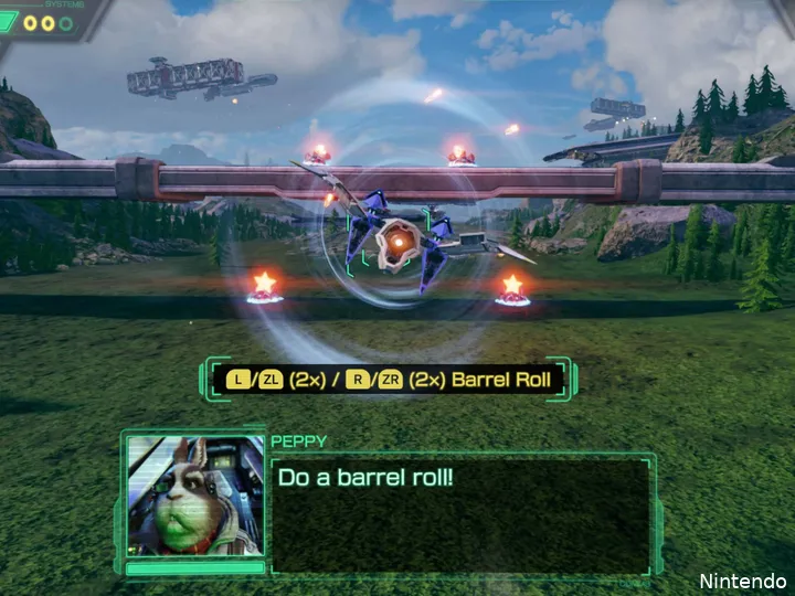 Star Fox barrel roll