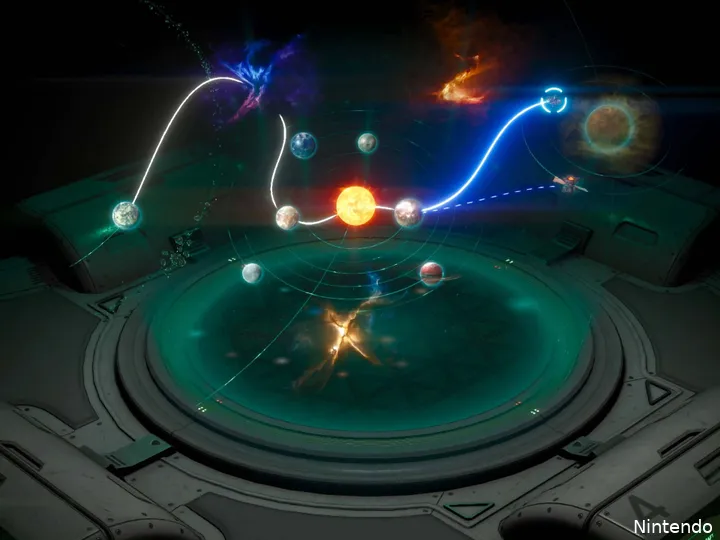 Star Fox planets holodeck