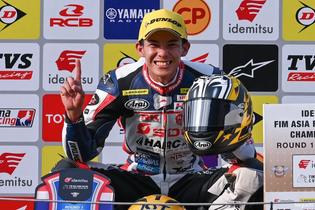 haruki noguchi podium arrc 2023