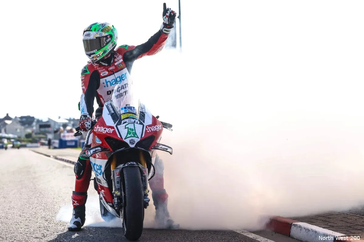 glenn irwin north west 200 2024