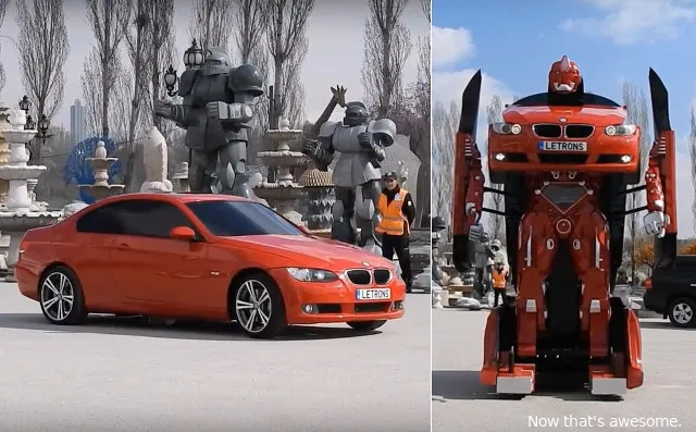 real life transformer