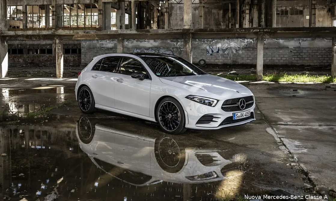 mercedes classe a 2018 copertina