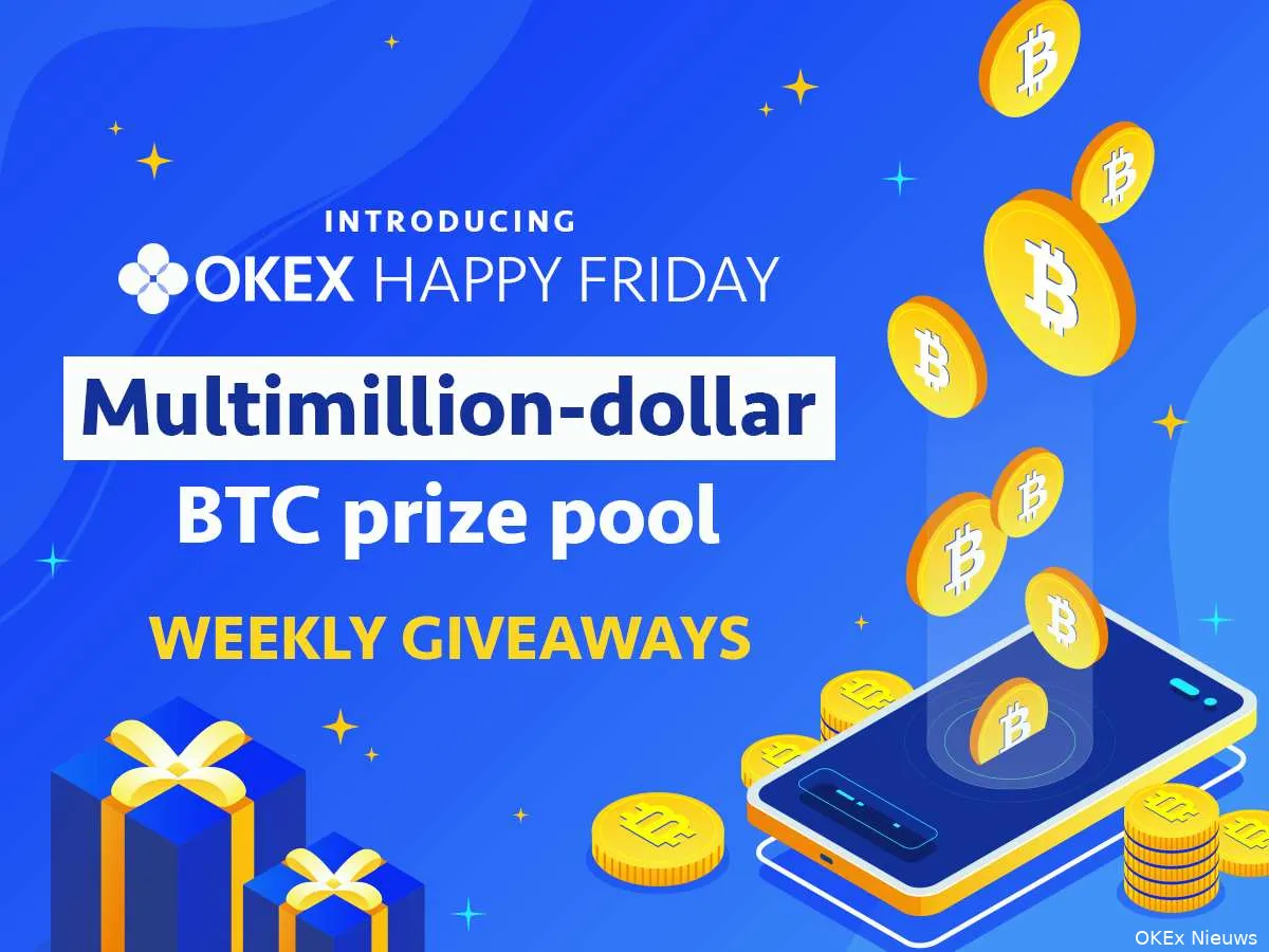 okex happy friday giveaway