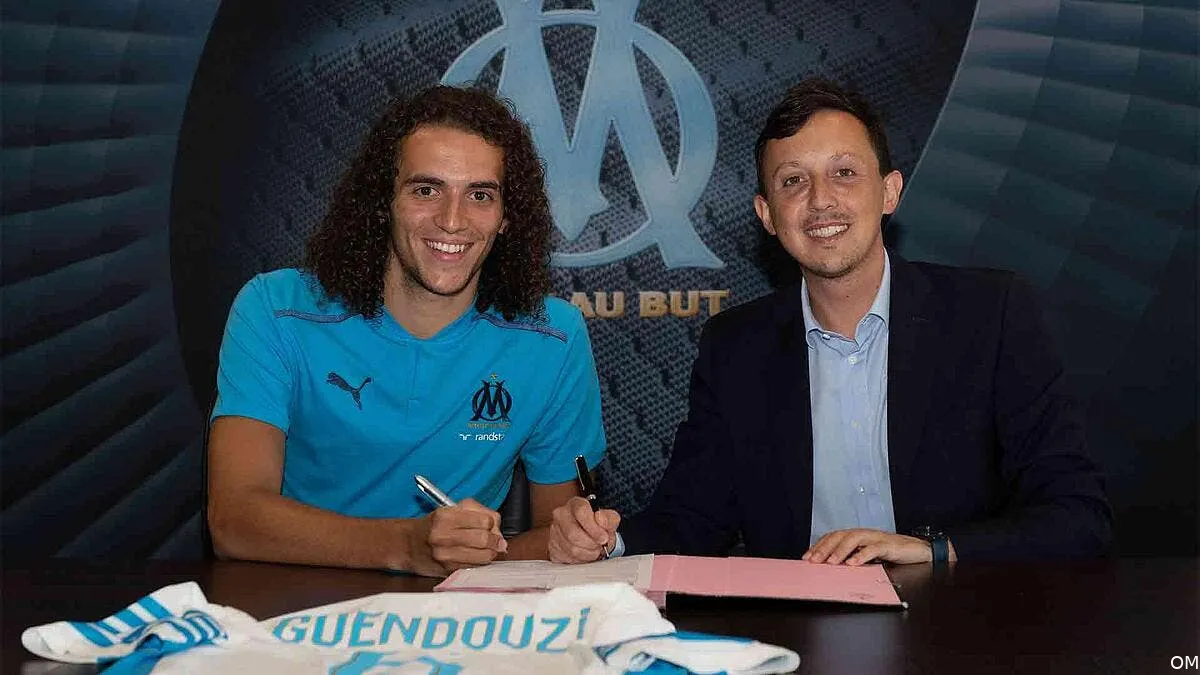 officiel matteo guendouzi signe a l om om 318415