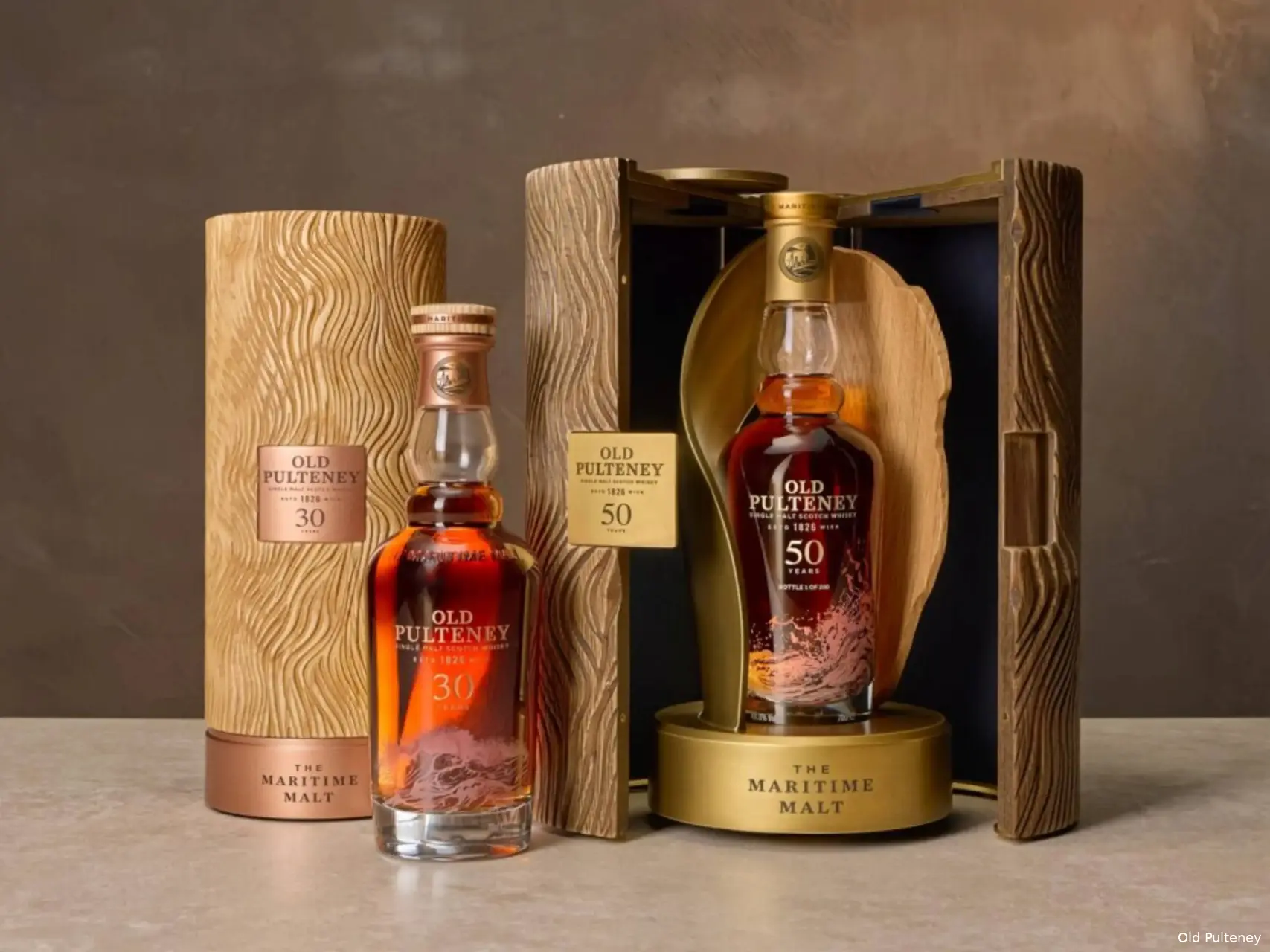 Old Pulteney 200th anniversary whisky