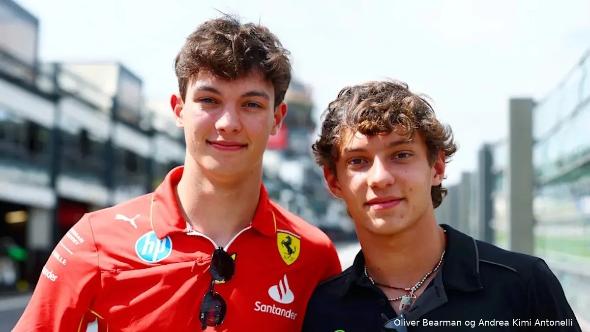 oliver bearman andrea kimi antonelli