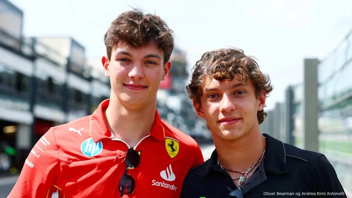 oliver bearman andrea kimi antonelli
