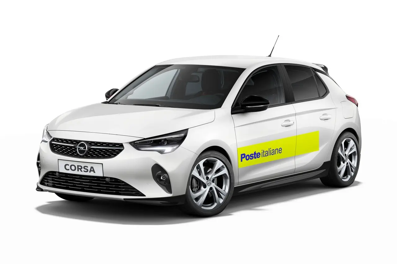 opel corsa elettrica poste italiane