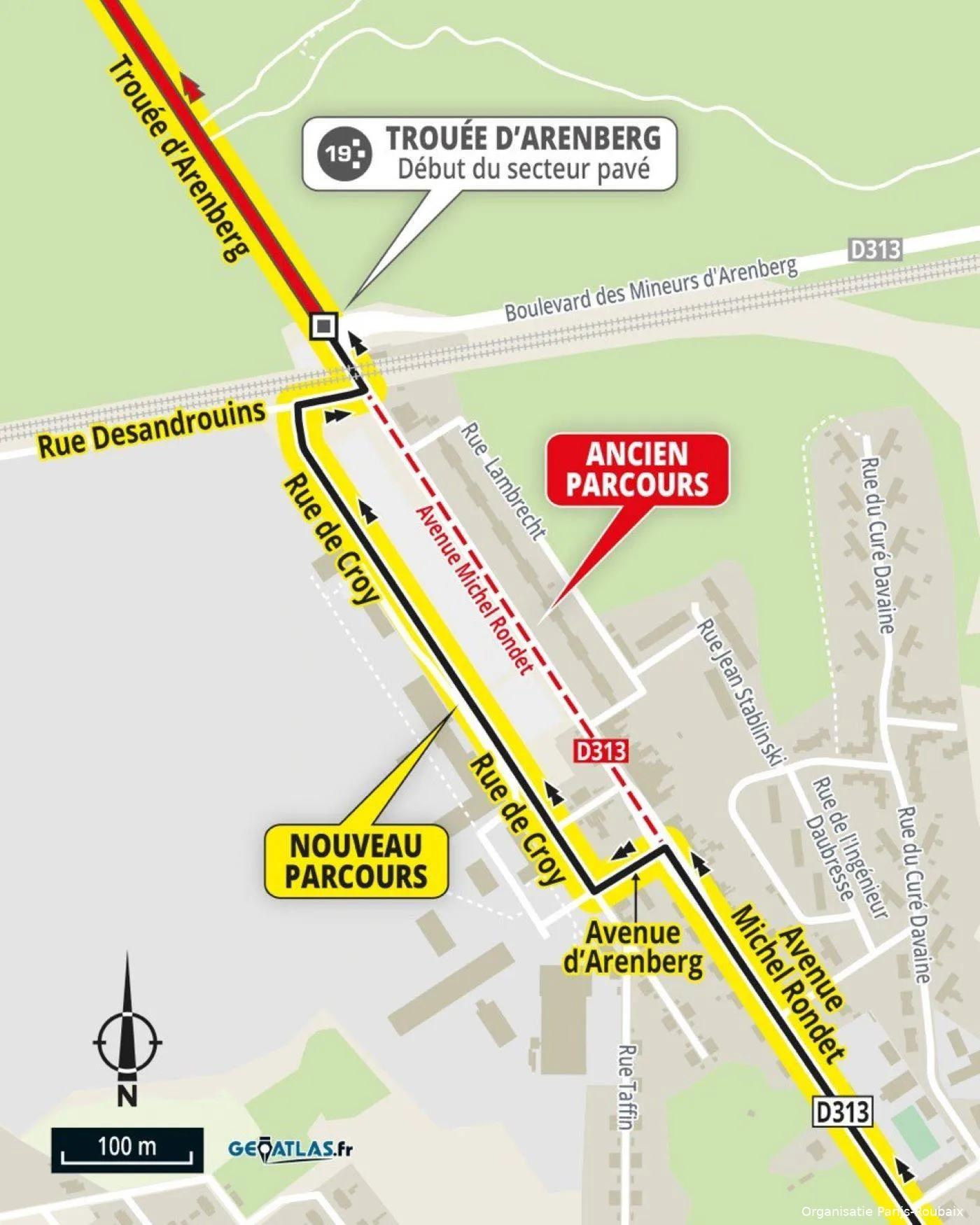 parijs roubaix bos van wallers