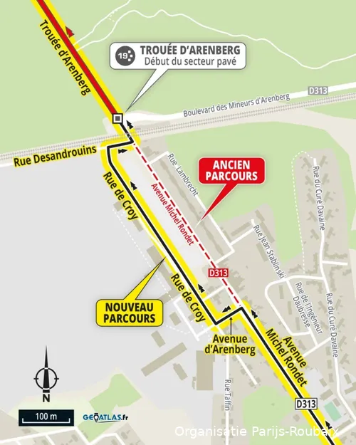 parijs roubaix bos van wallers