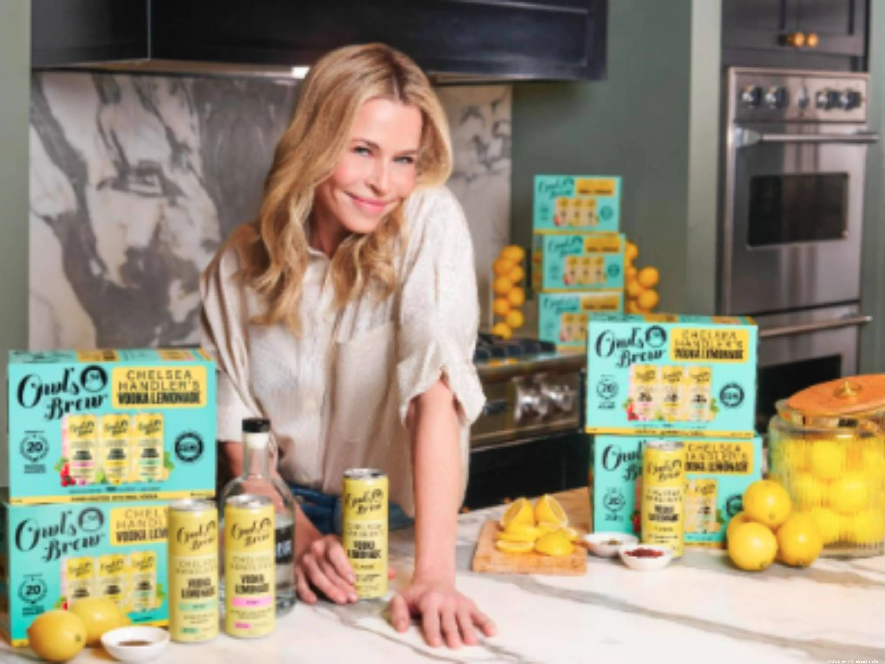 vodka lemonade photodredit chelsea handler x owls brew