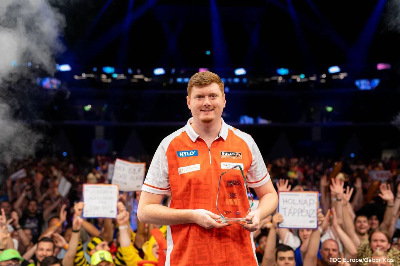 Die Hungarian Darts Trophy wurde am vergangenen Wochenende von Niko Springer gewonnen
