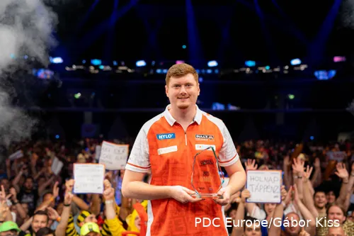 De Hungarian Darts Trophy werd afgelopen weekend gewonnen door Niko Springer