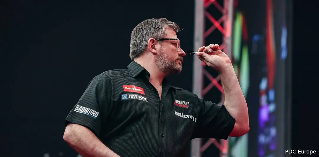 James Wade in action