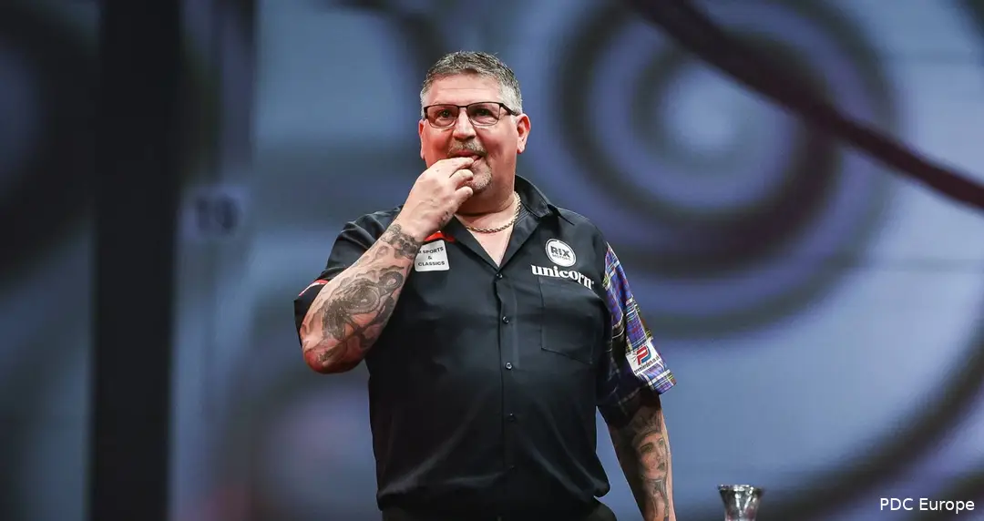 Gary Anderson sneuvelde meteen in Sindelfingen