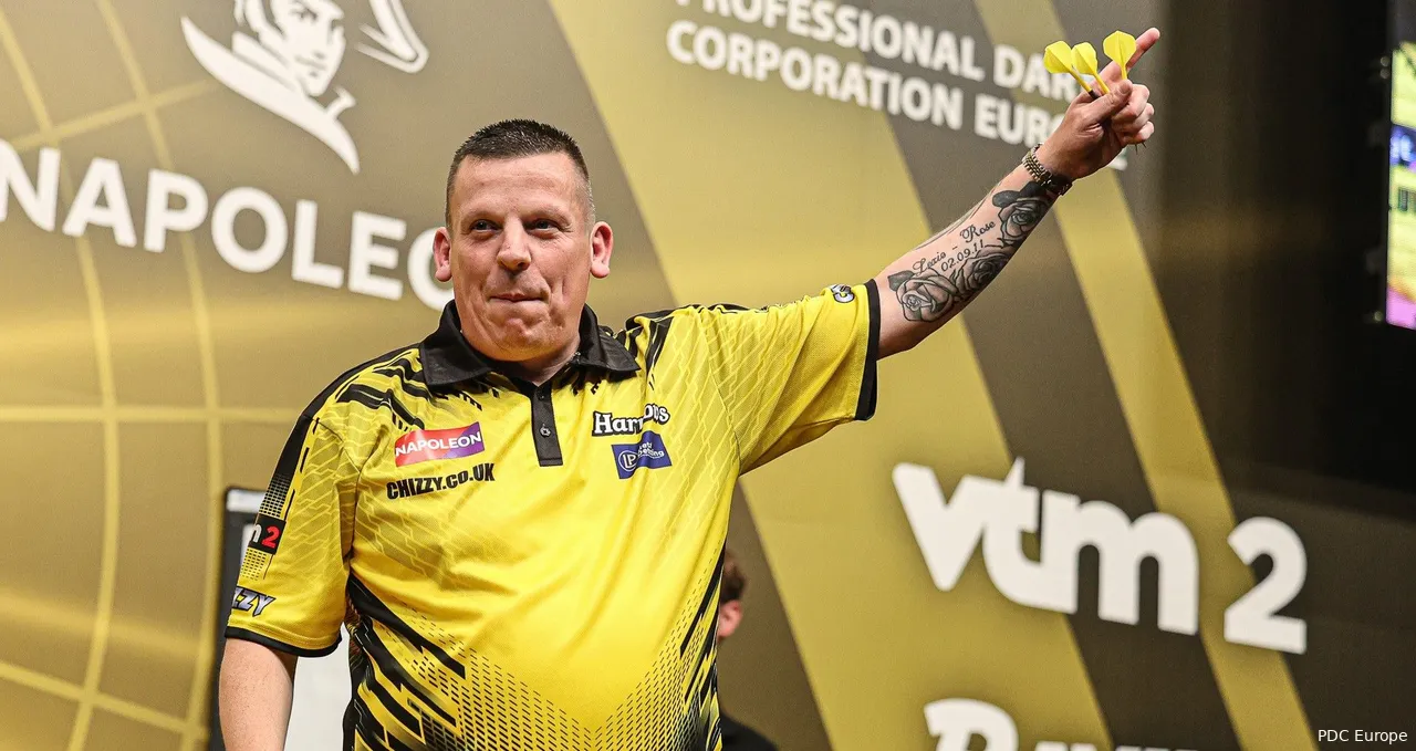 Dave Chisnall in Aktion