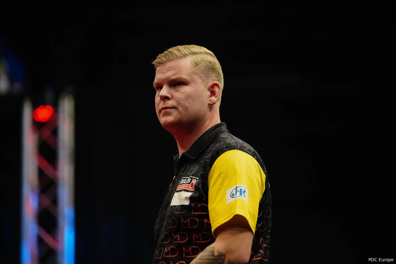 Mike De Decker kritisierte das pfeifende Publikum nach seinem Spiel gegen Luke Littler beim Grand Slam of Darts.