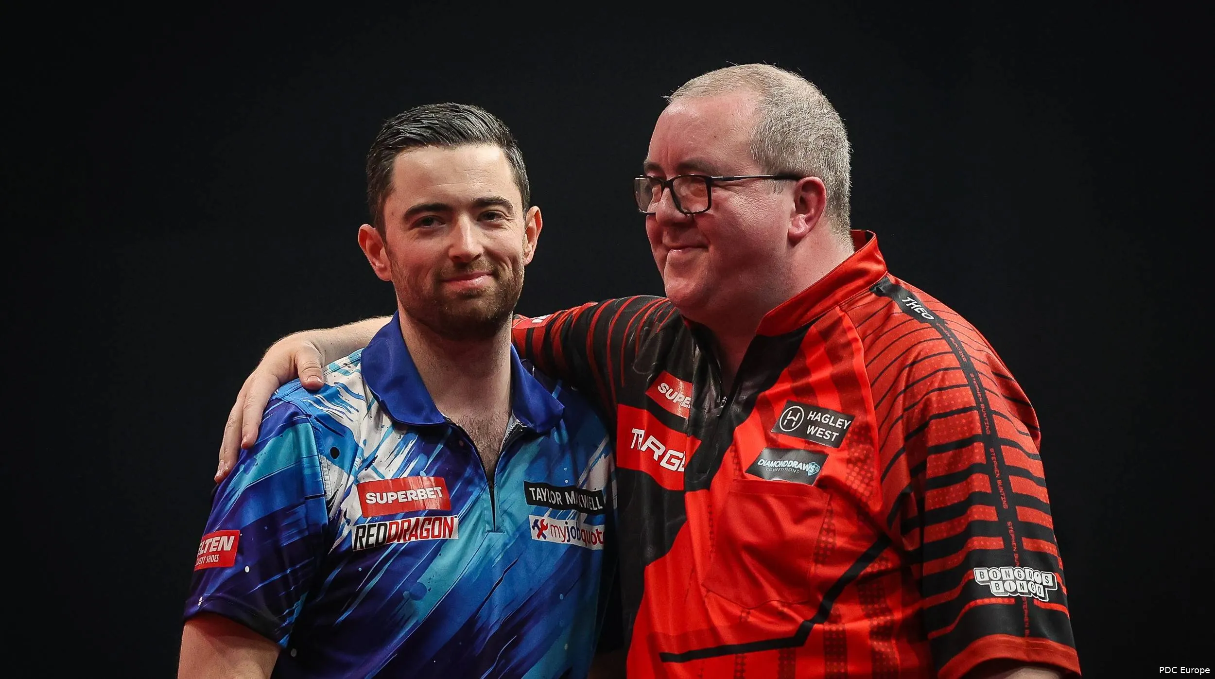 Luke Humphries &amp; Stephen Bunting (1)