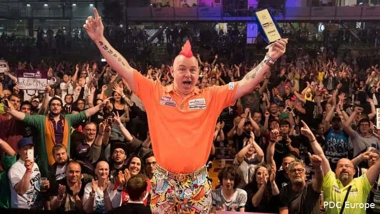 Peter Wright European Darts Grand Prix