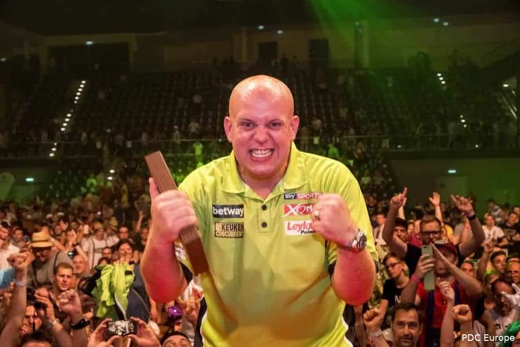 Van Gerwen wint ADO17