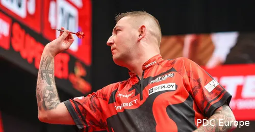 Nathan Aspinall in action on stage